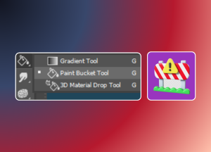 Paint bucket tool