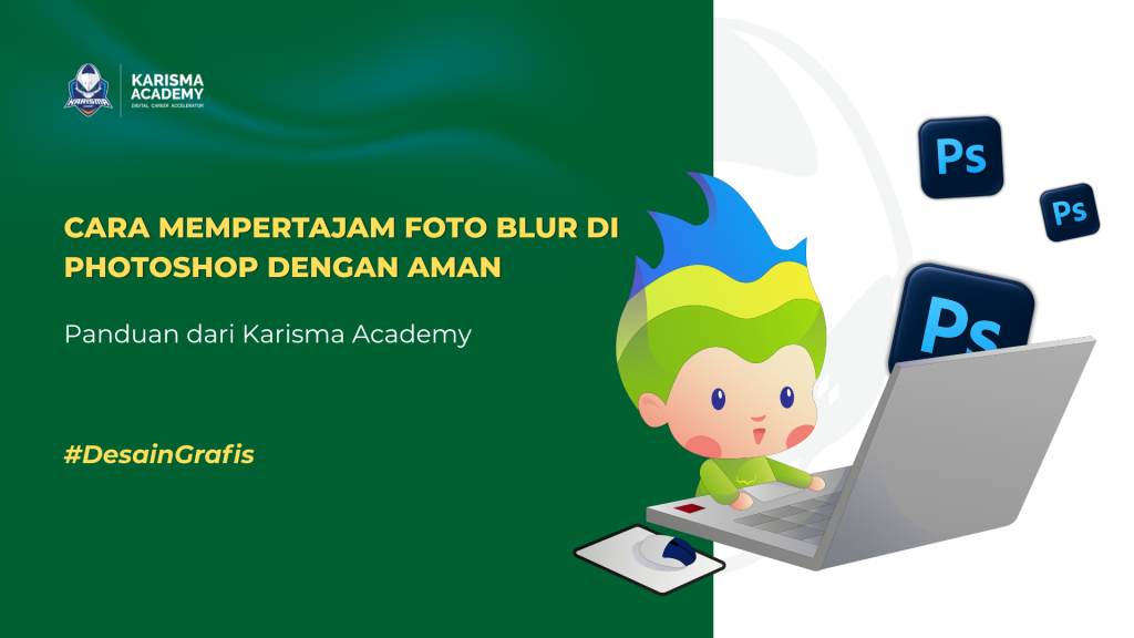 mempertajam foto photoshop