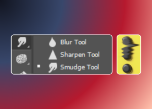 smudge tool