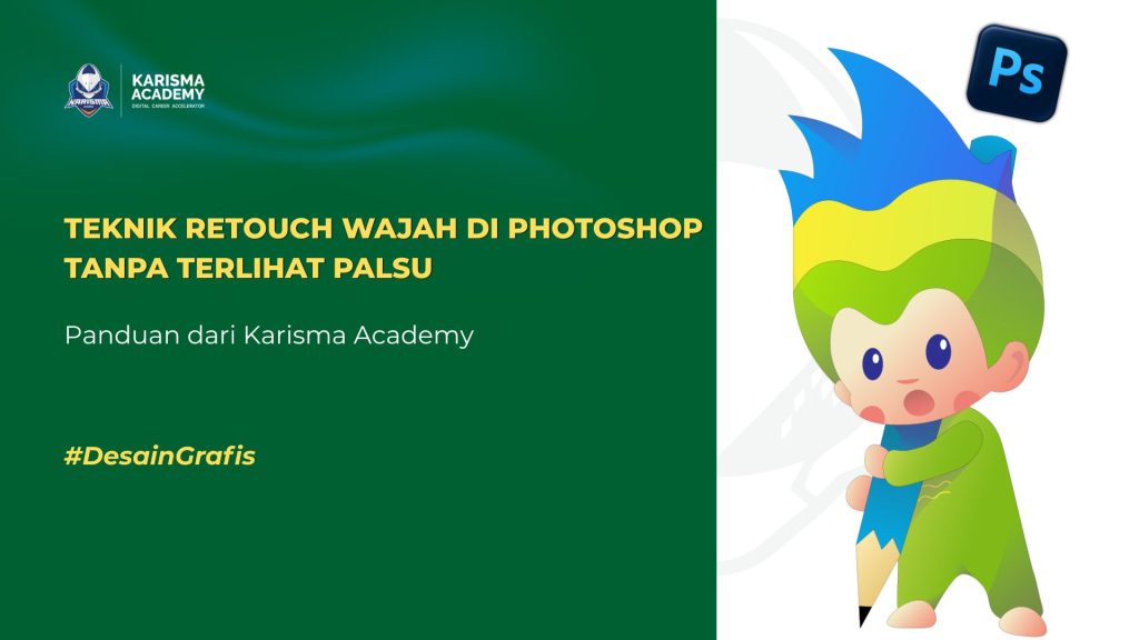 retouch wajah di photoshop