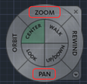 zoom pan Auot CAD