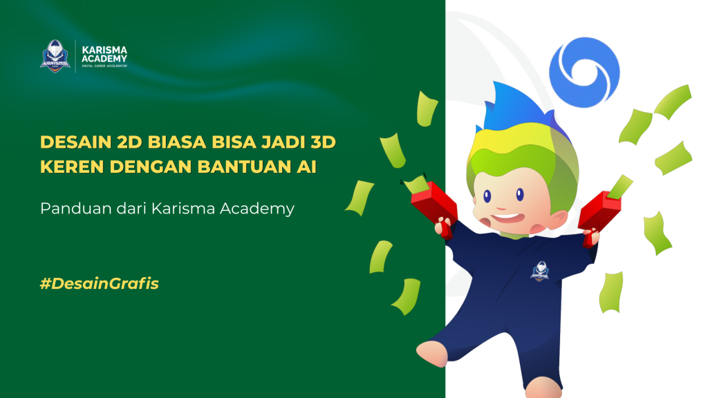 Desain 2D Biasa Bisa Jadi 3D Keren dengan Bantuan AI