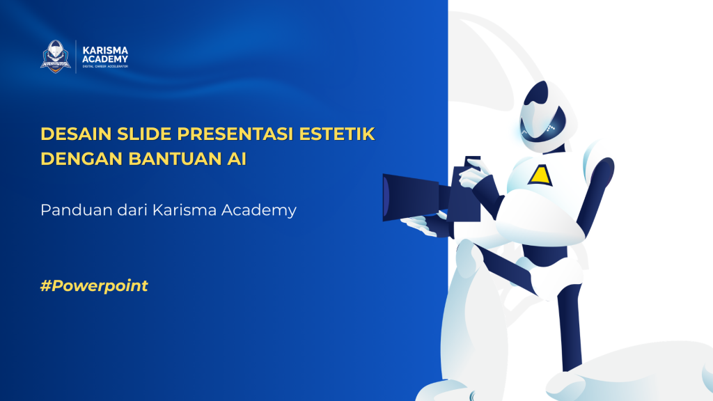 desain slide presentasi estetik