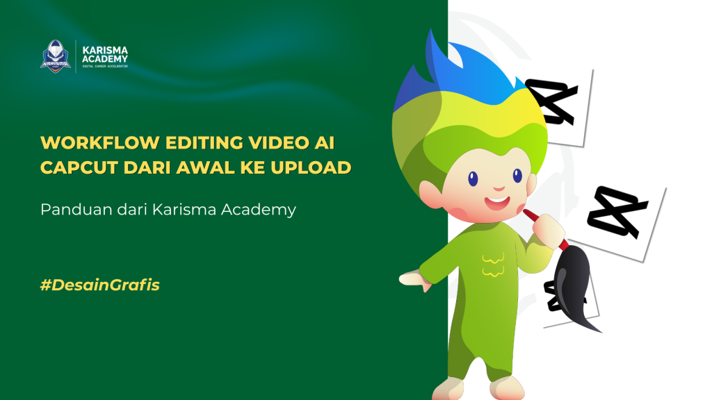 workflow editing video CapCut