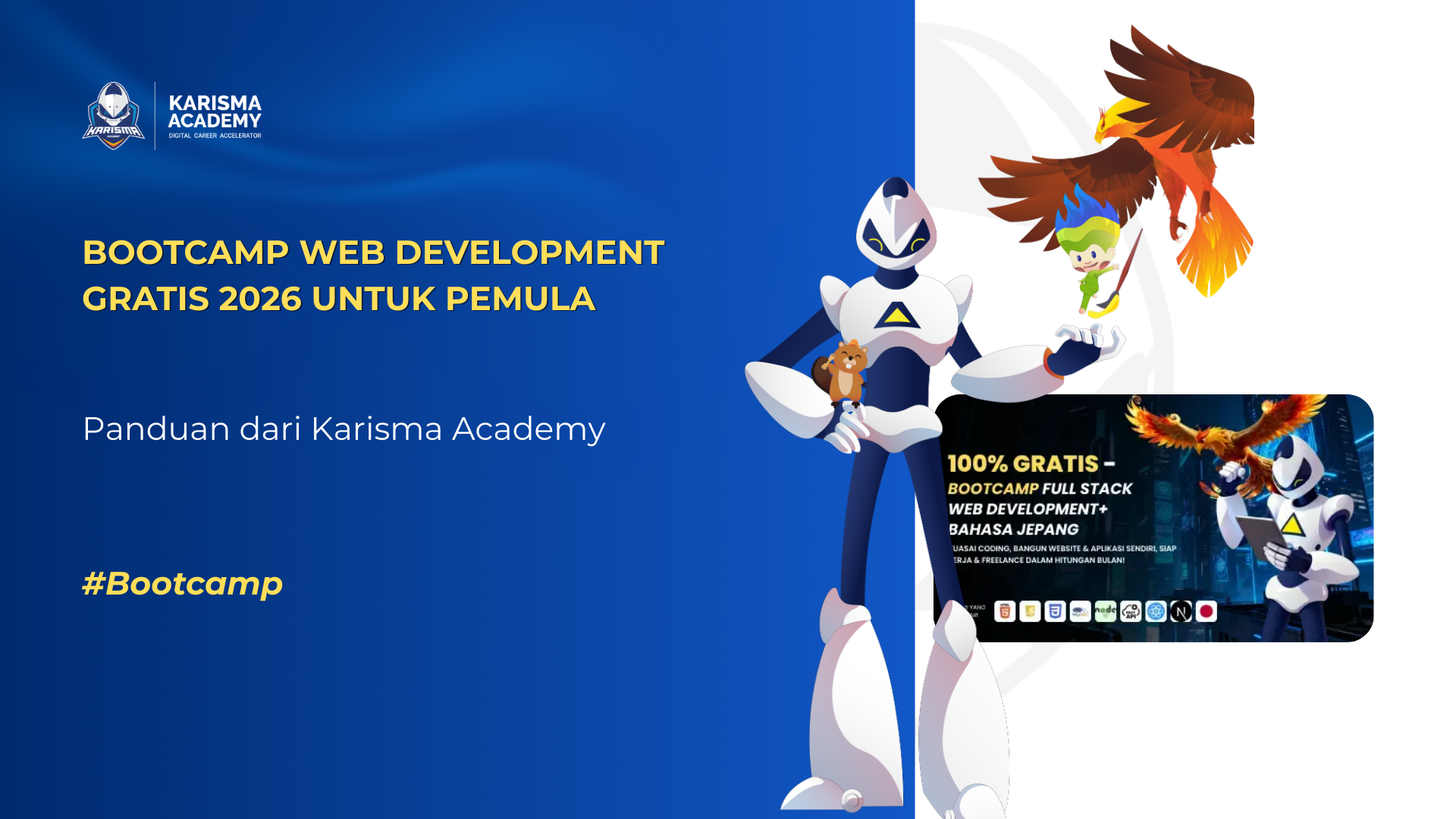 Bootcamp Web Development Gratis 2026 untuk Pemula